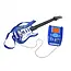 Kruzzel Elektrische Kindergitaar - Met Microfoon en Versterker - Blauw - MP3-ingang