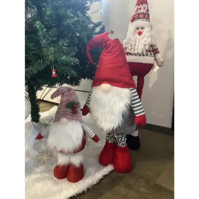 Ruhhy Telescopische Kerst Gnoom - Flexibele en Sfeervolle Kerstdecoratie