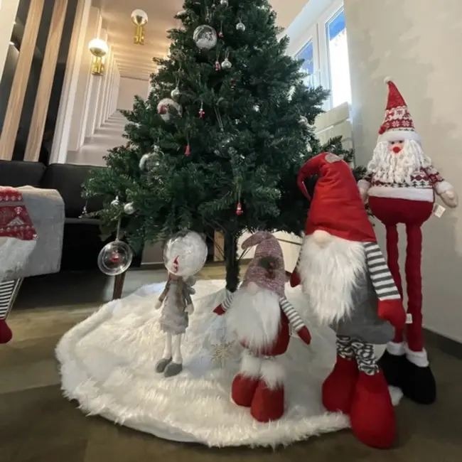 Ruhhy Telescopische Kerst Gnoom - Flexibele en Sfeervolle Kerstdecoratie