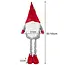 Ruhhy Telescopische Kerst Gnoom - Flexibele en Sfeervolle Kerstdecoratie