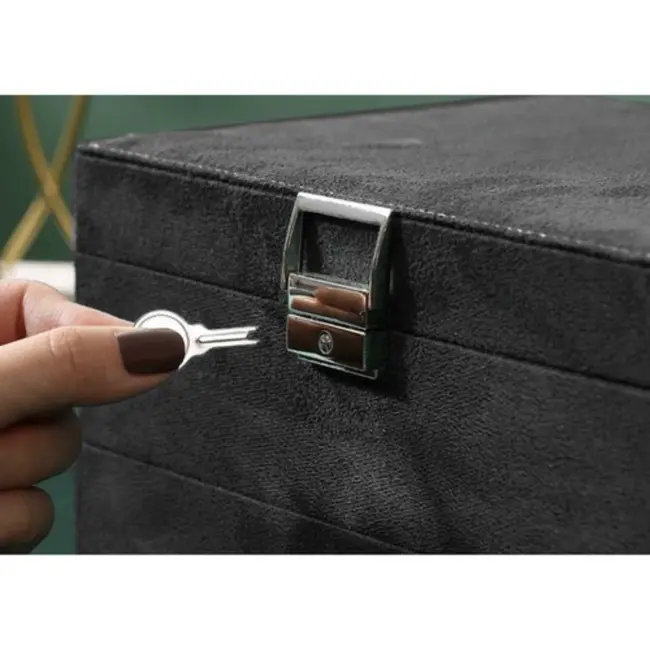 Soulima Sieradenkoffer - Elegante en Veilige Opbergoplossing voor uw Sieraden