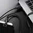 Izoxis 3-in-1 Kabel - Micro USB / Lightning / USB Type-C - Quick Charge 3.0 - Duurzaam