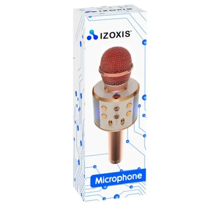 Izoxis Roze Karaoke Microfoon: Perfect voor de Jonge Zanger