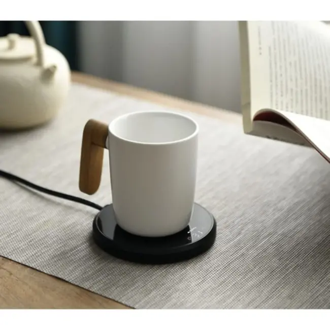 Ruhhy Elektrische Verwarmer met Mok - Houd Uw Drankjes Perfect Warm