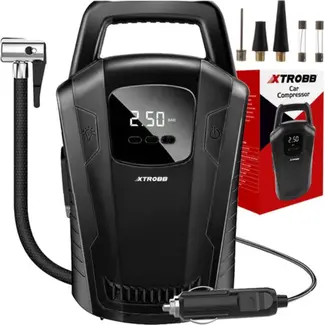 Xtrobb Autocompressor 12V - Efficiënt en Compact voor Veilige Banden