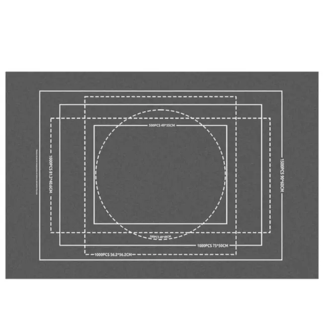 Malatec Puzzelmat met Opbergtas en Pomp - Ideaal voor Puzzelliefhebbers