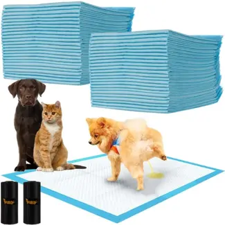 Purlov Hygiënische Onderlegger 60x90cm 50 stuks: Perfect voor Huisdiertraining Purlov Hygiënische Onderlegger 60x90cm 50 stuks: Perfect voor Huisdiertraining
