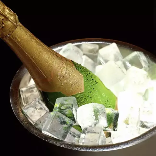 Ruhhy Roestvrijstalen IJsemmer met Tang en Lepel - Perfect voor Feesten