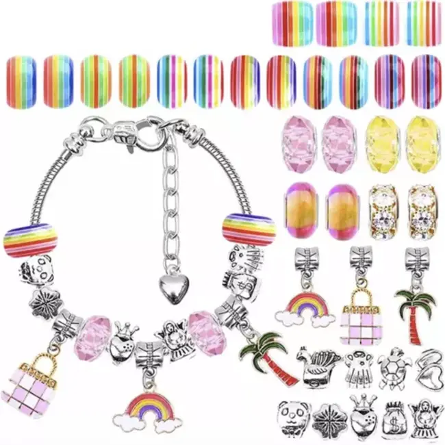 Kruzzel Kralenset voor Kinderjuwelen: Creatieve Fun voor Meisjes