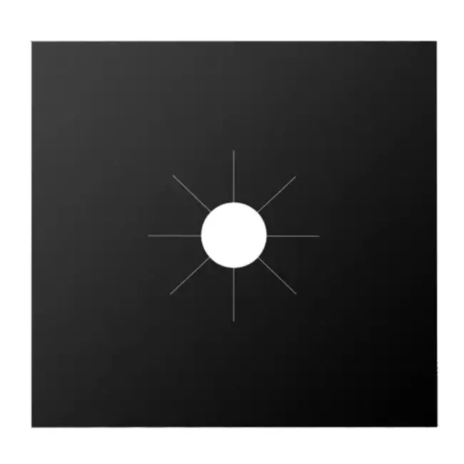 Ruhhy Gasbrander Mat - 27 x 27 cm - Set van 4 - Bescherm Uw Kookplaat