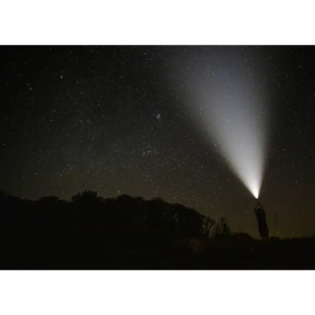 Trizand P70 USB Zaklamp - Krachtig Licht voor Buiten en Noodgevallen
