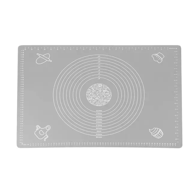 Ruhhy XXL Siliconen Keukenmat 64x45cm - Multifunctioneel en Makkelijk Schoon