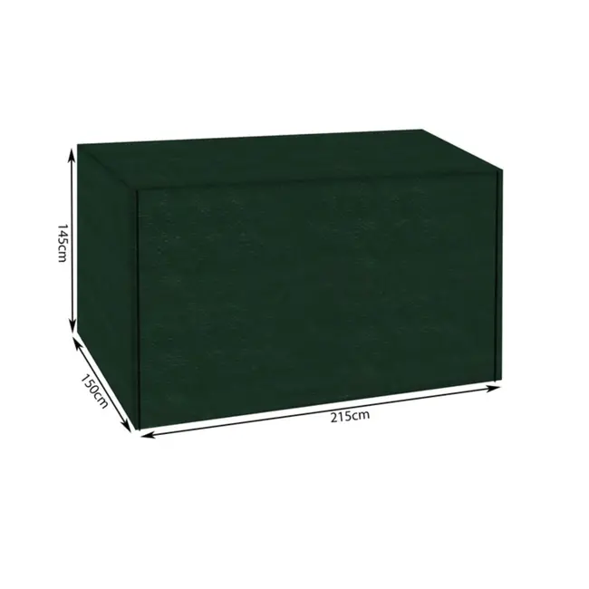 Ruhhy Tuinschommelhoes - 215x153x145cm - Weerbestendige Bescherming - Groen