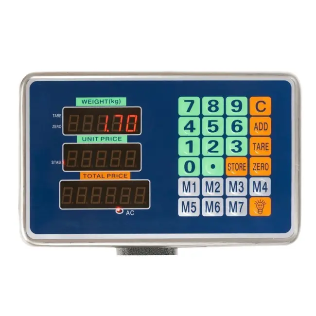 Ruhhy Magazijnweegschaal tot 150kg - Robuust en Nauwkeurig