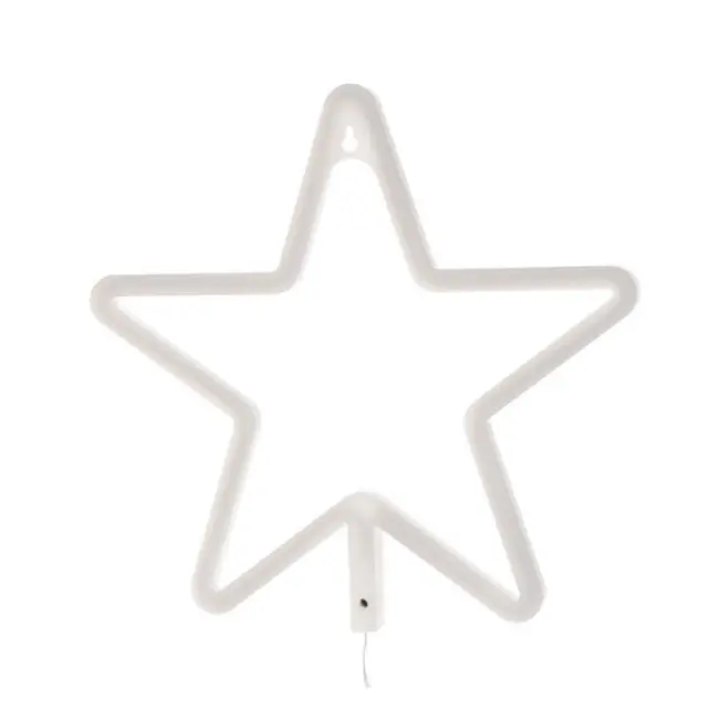 Ruhhy LED Nachtlamp - Ster in Warm Wit - Sfeervolle Decoratie voor Thuis