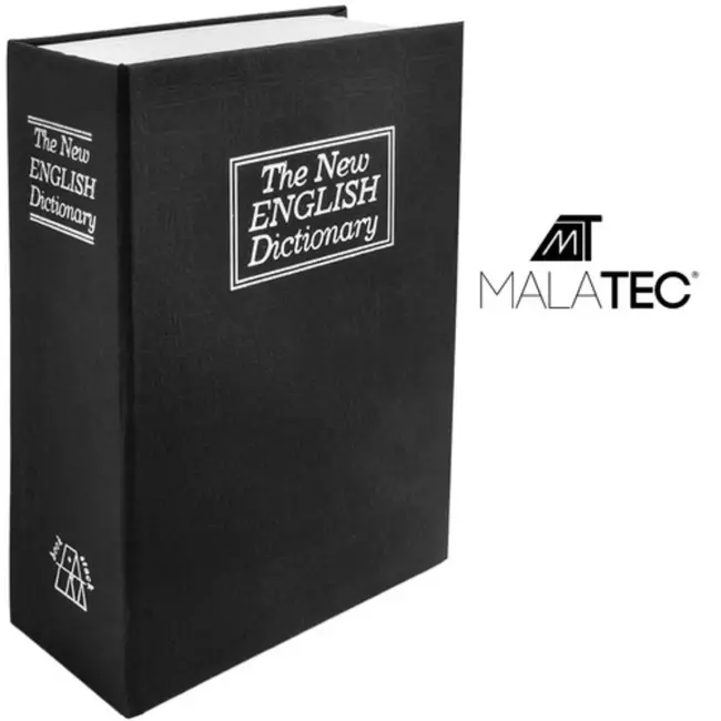 Malatec Kluis Verborgen in Boek - Discrete Veilige Opbergplek - 18cm x 11,5cm