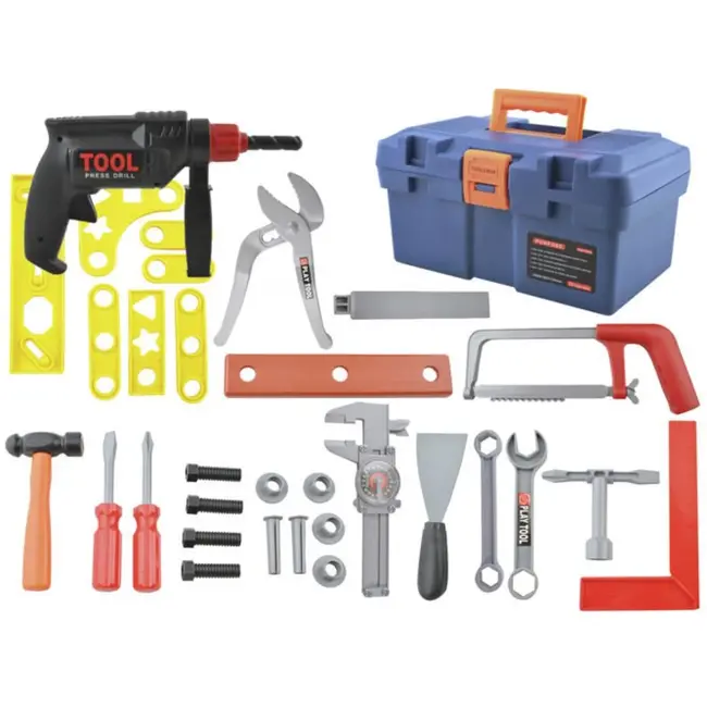 Kruzzel Gereedschapskist Speelset - Stimuleer Creativiteit en Vaardigheden