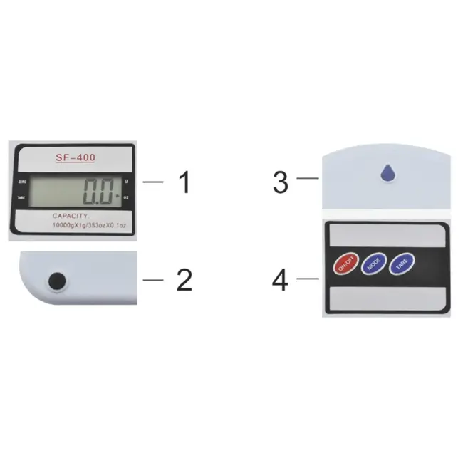 Ruhhy Keukenweegschaal 10kg - Precisie en Gemak in Één - Elektronisch en Duurzaam
