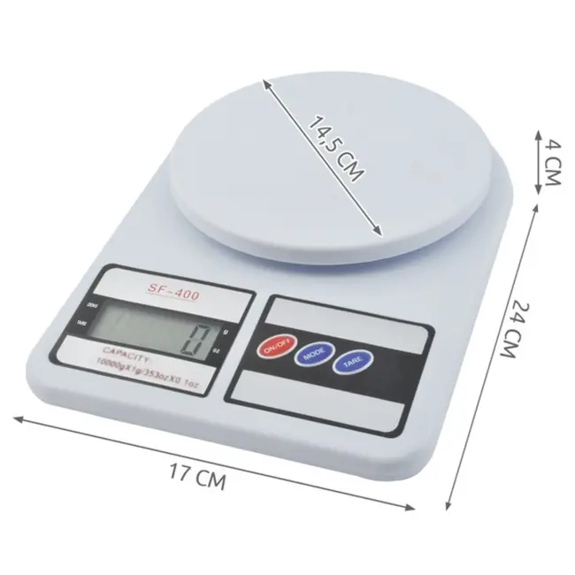 Ruhhy Keukenweegschaal 10kg - Precisie en Gemak in Één - Elektronisch en Duurzaam