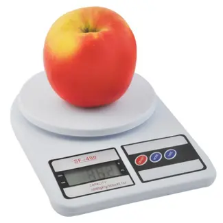 Ruhhy Keukenweegschaal 10kg - Precisie en Gemak in Één - Elektronisch en Duurzaam