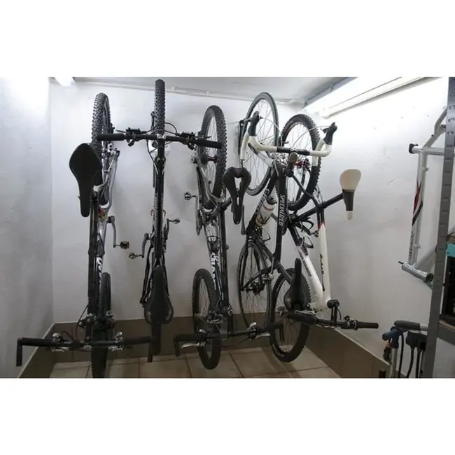 Trizand Muurbevestigde Fietsophangsysteem - Efficiënt en Ruimtebesparend