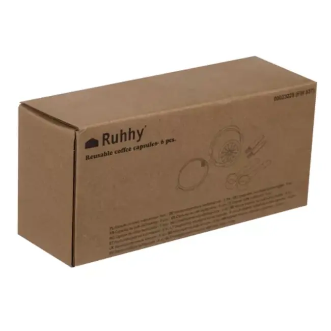 Ruhhy Dolce Gusto Compatibele Koffiecapsules - 6-Pack Herbruikbaar!