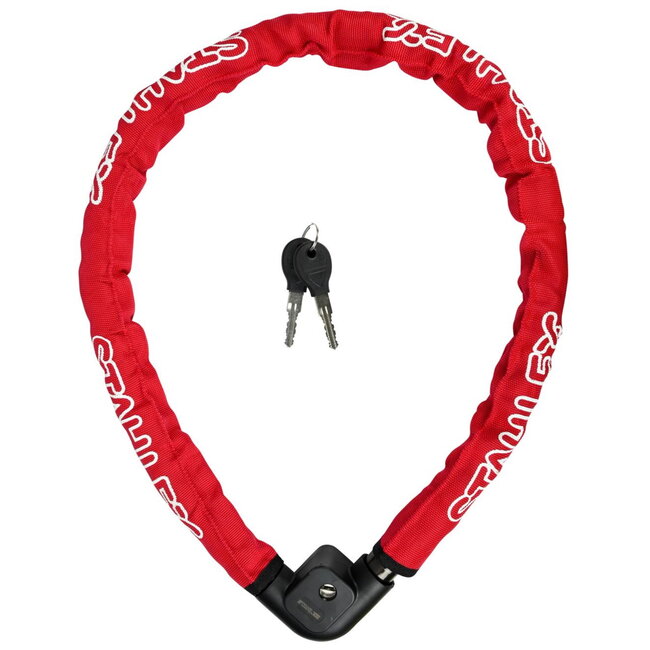 Benson Robuust fietsslot - stootvast kunststof - dikke staalkabel - 1000 mm