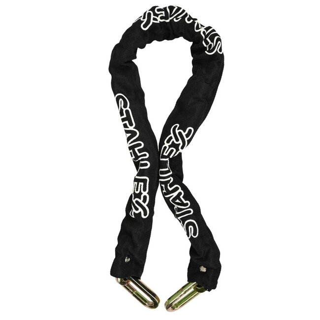 Stahlex Vierkante ketting - gehard staal - 8 x 900 mm - zwart