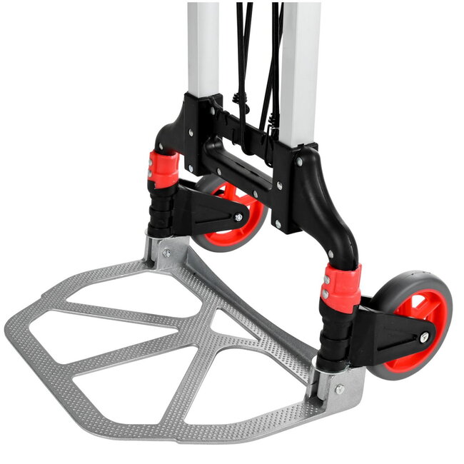 Hofftech Opklapbare steekwagen - aluminium - draagvermogen 60 kg - compact - 63 × 38 cm