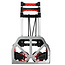 Hofftech Opklapbare steekwagen - aluminium - draagvermogen 60 kg - compact - 63 × 38 cm