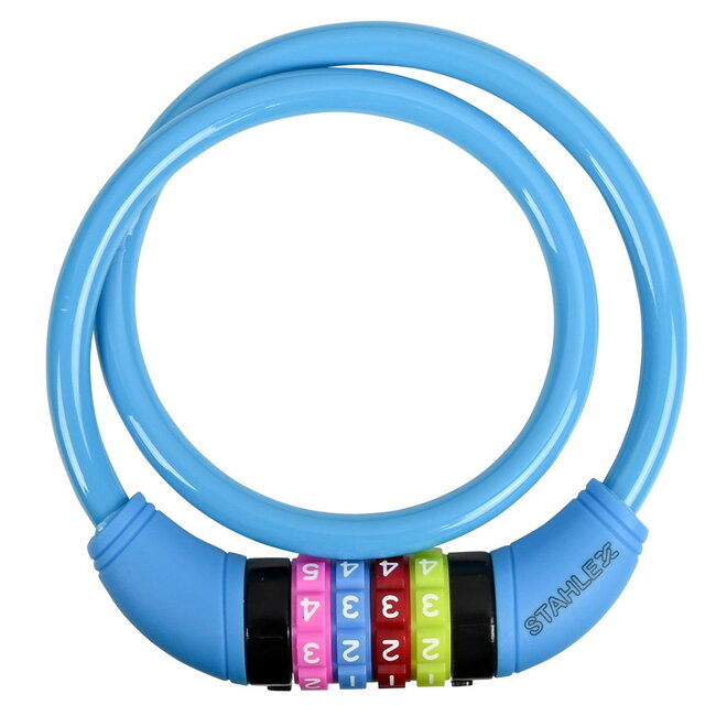 Benson Kabelslot met cijfercode - Ø 10 mm - 650 mm - Verrassingskleur