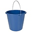 Benson Kunststof emmer - 5 liter - kleurenmix - metalen hendel - per stuk