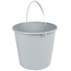 Benson Kunststof emmer - 10 liter - metalen hendel - kleurenmix
