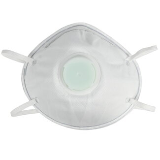 Benson Gevormd stofmasker met ventiel - FFP2 - wit - CE-keur - enkel gebruik