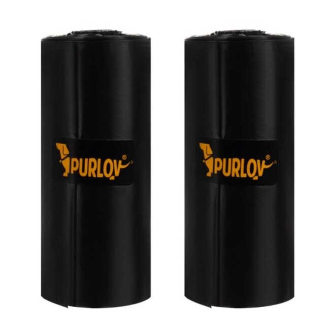 Purlov Hygiënische Onderleggers 60 x 60 cm + Poepzakjes - 50 Stuks - Absorberend en Lekbestendig