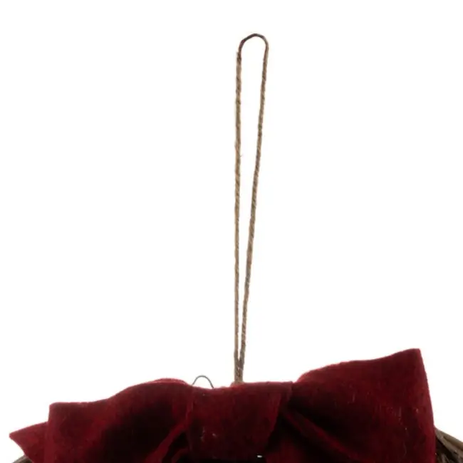 Ruhhy Kerstkrans "Elf" voor de Deur - Feestelijke Kerstdecoratie - 36cm