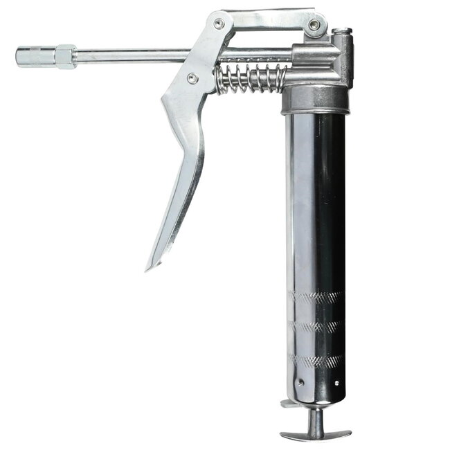 Benson Eenhands vetspuit set - 85 grams patronen - 3-delig - flexibele slang - vaste pijp