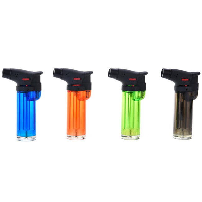 Prof Veelzijdige stormaansteker - gasbrander - ideaal voor crème brûlée en barbecue - 11,5 cm - navulbaar