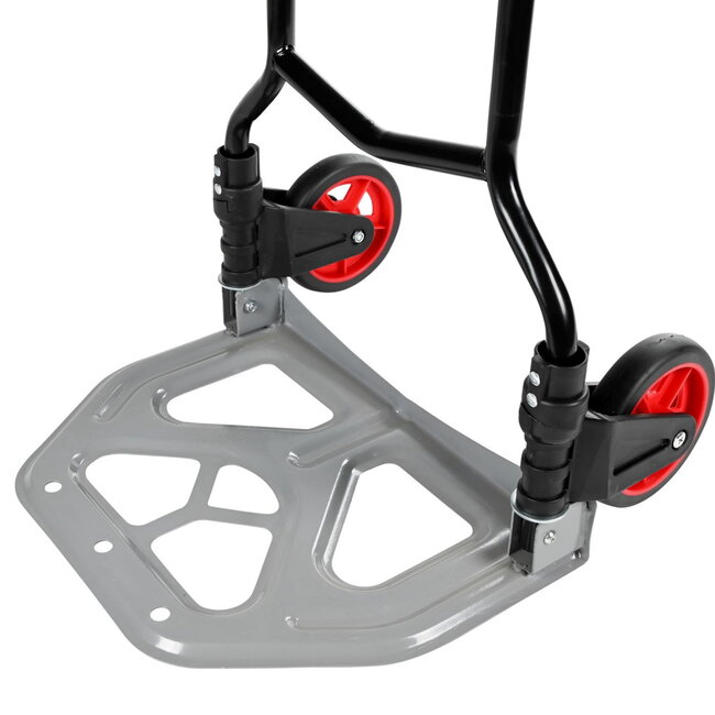 Hofftech Inklapbare steekwagen - stalen uitvoering - maximaal 70 kg - compact en stevig