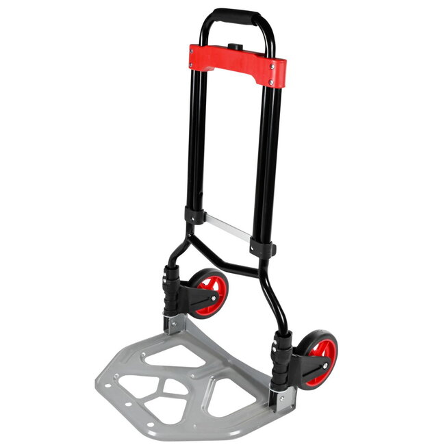 Hofftech Inklapbare steekwagen - stalen uitvoering - maximaal 70 kg - compact en stevig