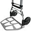 Hofftech Opklapbare steekwagen - groot voetplateau - 120 kg capaciteit - 51 x 48.5 x 107 cm