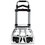 Hofftech Opklapbare steekwagen - groot voetplateau - 120 kg capaciteit - 51 x 48.5 x 107 cm