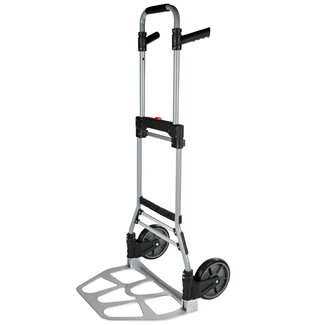Hofftech Opklapbare steekwagen - groot voetplateau - 120 kg capaciteit - 51 x 48.5 x 107 cm Hofftech Opklapbare steekwagen - groot voetplateau - 120 kg capaciteit - 51 x 48.5 x 107 cm