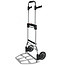 Hofftech Opklapbare steekwagen - groot voetplateau - 120 kg capaciteit - 51 x 48.5 x 107 cm