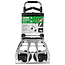Hofftech Opklapbare steekwagen - groot voetplateau - 120 kg capaciteit - 51 x 48.5 x 107 cm