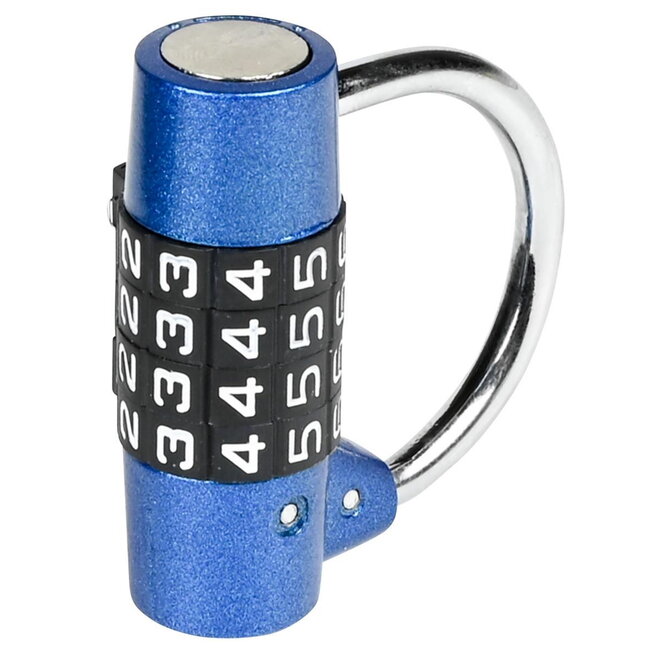 Tri-Circle Cijferslot - 4-cijferig - Compact - Chroom - 54 mm