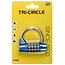 Tri-Circle Cijferslot - 4-cijferig - Compact - Chroom - 54 mm