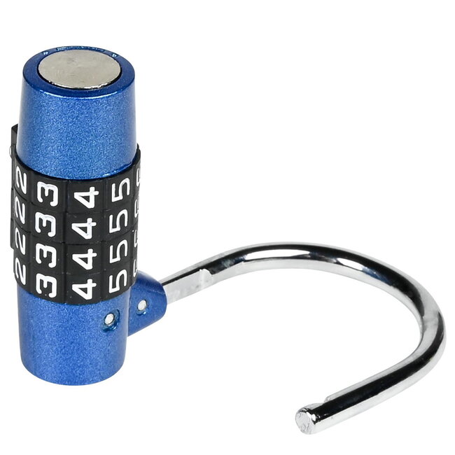 Tri-Circle Cijferslot - 4-cijferig - Compact - Chroom - 54 mm