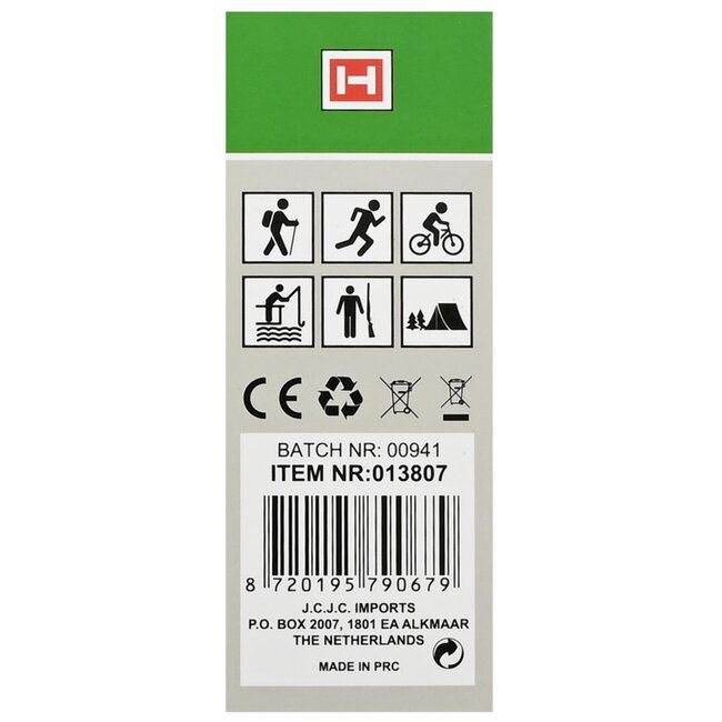 Hofftech Verstelbare LED-hoofdlamp - 3 Watt - Silicone - Oplaadbaar - 200 Lumen - Waterdicht IPX6