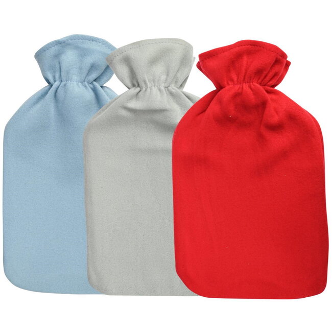 Benson Kruik met fleece hoes - 2 liter - Warmte en comfort - Pijnverlichting - Milieuvriendelijk